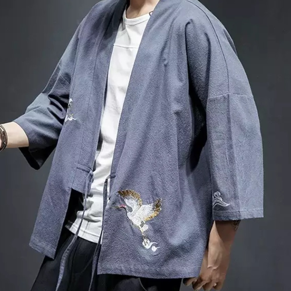 Mens kimono top - Picture 4 of 5